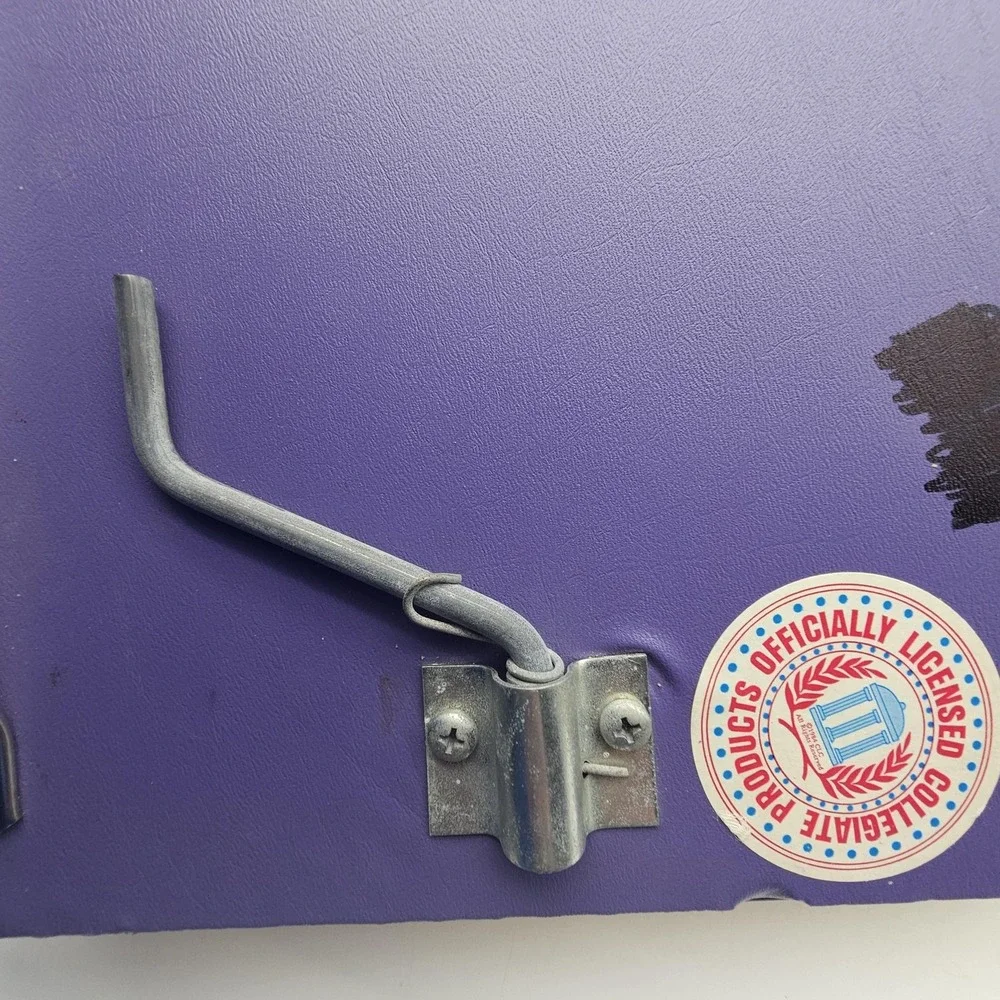 Vtg East Carolina Pirates Seat Cushion One Size Purple NCAA Football K‎ R Indus